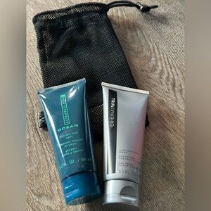 True original and Ocean Mary Kay  Hair and Body Wash Set with mesh shower bag